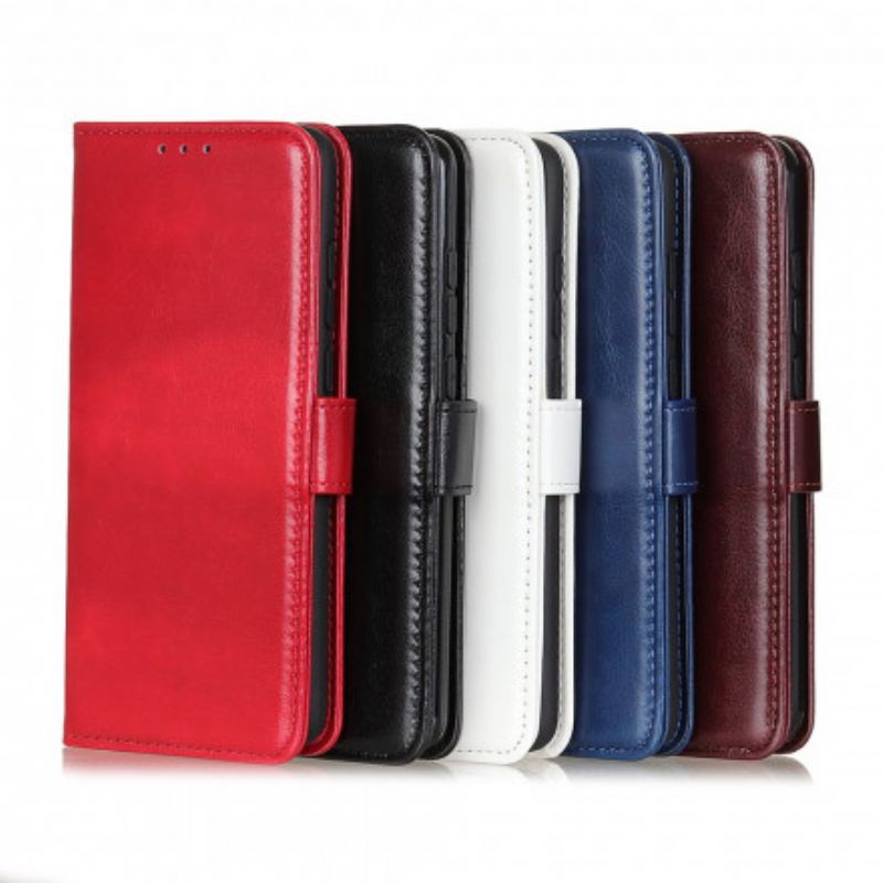 Capa Folio Para Motorola Edge 20 Lite Frozen Finesse