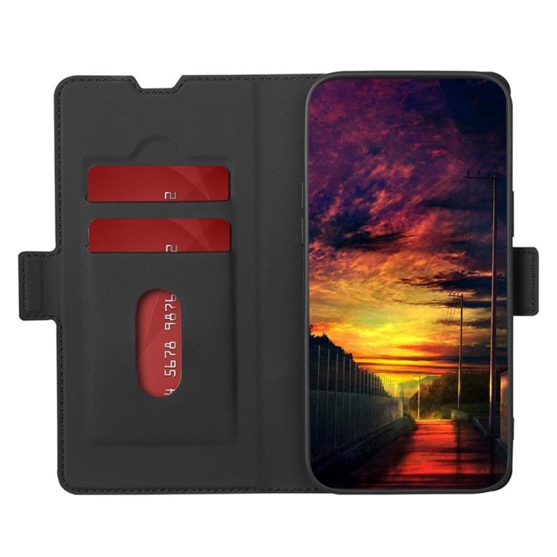 Capa Flip Para Oppo Reno 8 Dois Tons