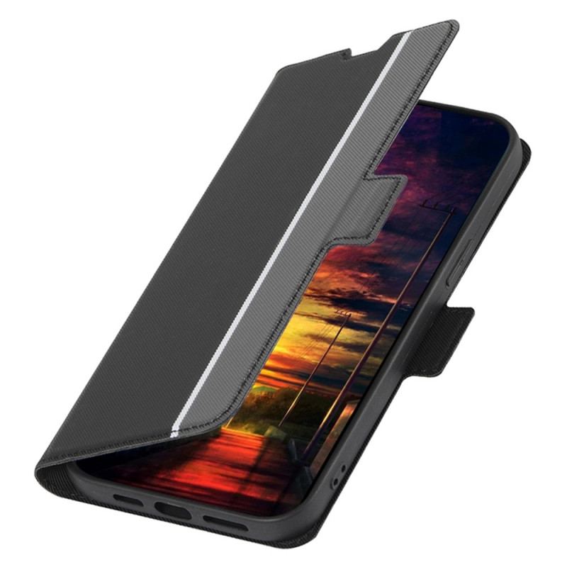 Capa Flip Para Oppo Reno 8 Dois Tons
