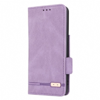 Capa Flip Para Oppo Reno 8 Elegância Sutil