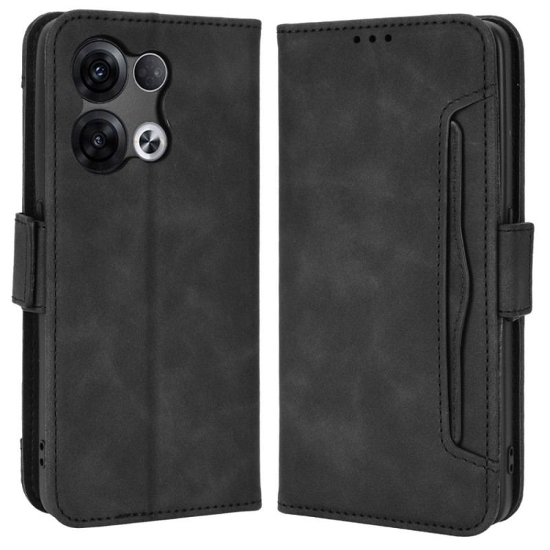 Capa Flip Para Oppo Reno 8 Multi-card Premier Class