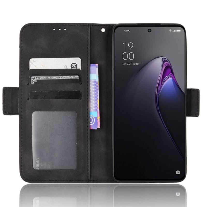 Capa Flip Para Oppo Reno 8 Multi-card Premier Class