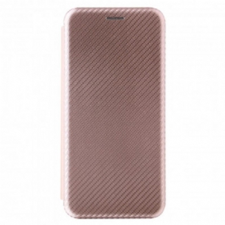 Capa De Celular Para Samsung Galaxy A32 Flip Fibra De Carbono