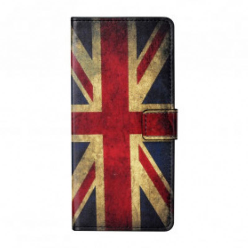 Capa Flip Para Samsung Galaxy A32 Bandeira Da Inglaterra