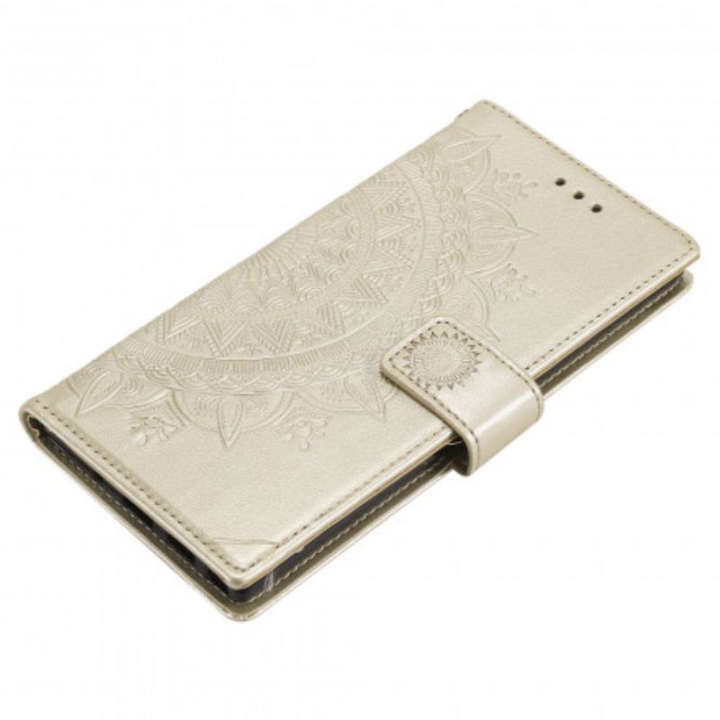 Capa Folio Para Samsung Galaxy A32 Mandala Do Sol