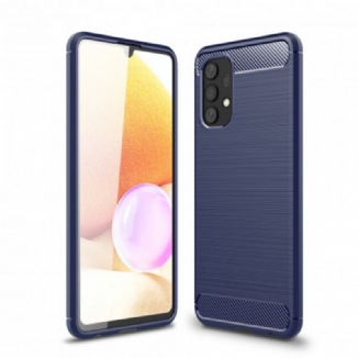 Capa Para Samsung Galaxy A32 Fibra De Carbono Escovada