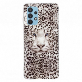 Capa Para Samsung Galaxy A32 Leopardo Fluorescente