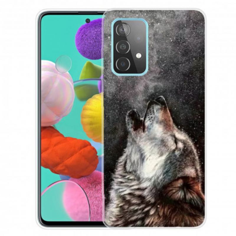 Capa Para Samsung Galaxy A32 Lobo Sublime