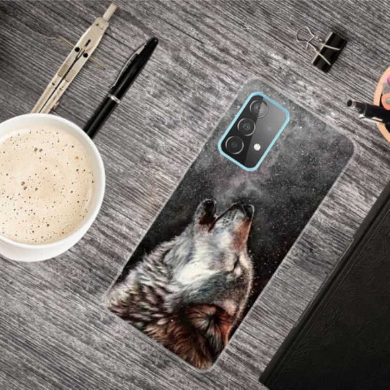 Capa Para Samsung Galaxy A32 Lobo Sublime