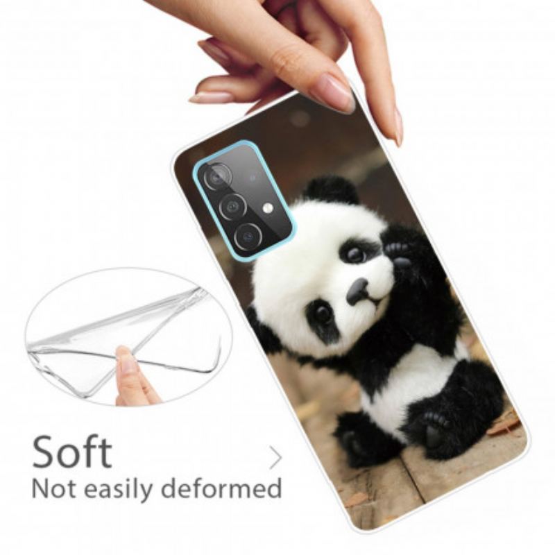 Capa Para Samsung Galaxy A32 Panda Flexível