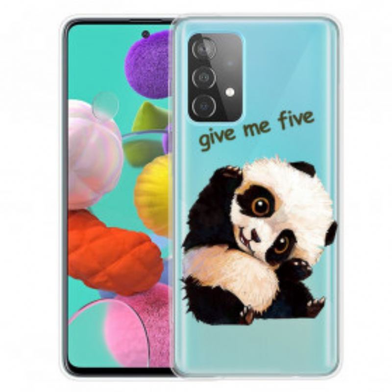 Capa Para Samsung Galaxy A32 Panda Me Dê Cinco