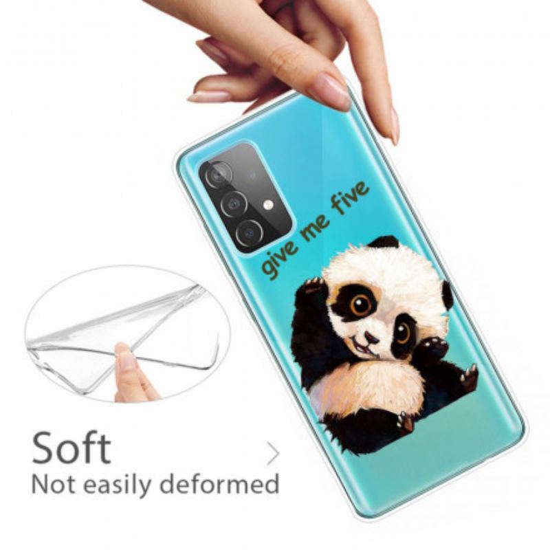 Capa Para Samsung Galaxy A32 Panda Me Dê Cinco