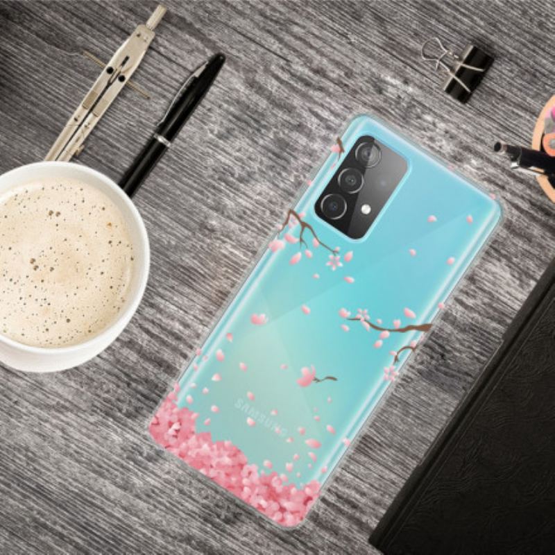 Capa Para Samsung Galaxy A32 Ramos Floridos