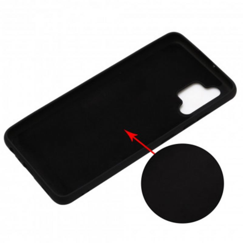 Capa Para Samsung Galaxy A32 Silicone Líquido Com Cordão