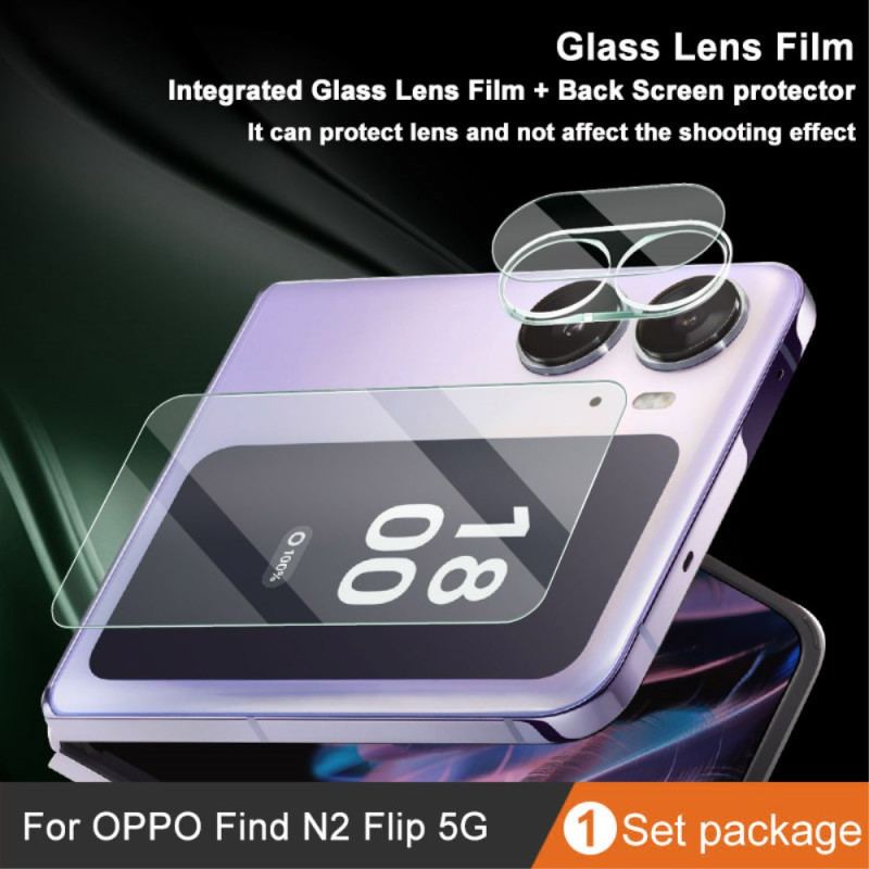 Lente Protetora De Vidro Temperado Para Oppo Find N2 Flip Imak
