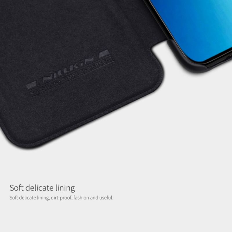 Capa De Celular Para Xiaomi 12 Lite Flip Série Nillkin Qin