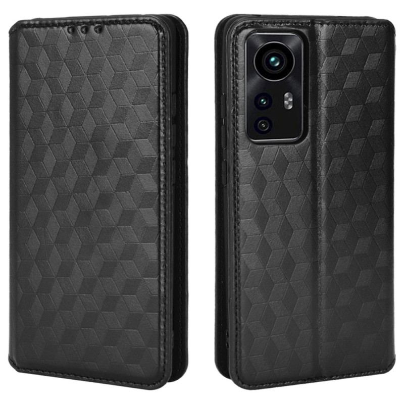 Capa De Celular Para Xiaomi 12 Lite Flip Textura 3d