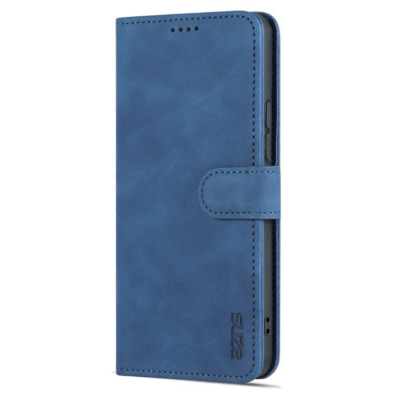 Capa De Couro Para Xiaomi 12 Lite Couro Sintético Azns