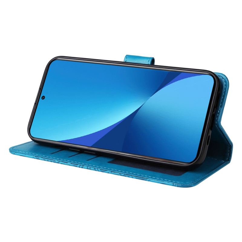 Capa Em Pele Para Xiaomi 12 Lite Mandala Completa