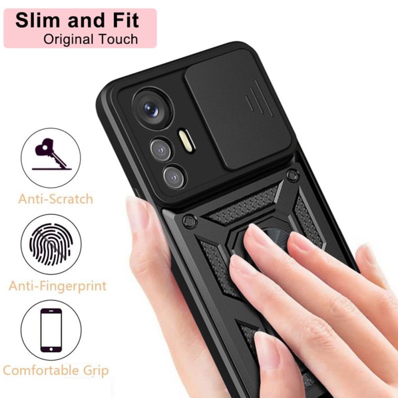 Capa Para Xiaomi 12 Lite Design De Suporte De Anel