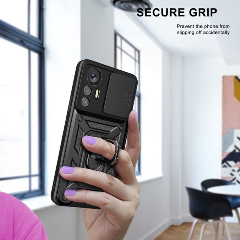 Capa Para Xiaomi 12 Lite Design De Suporte De Anel