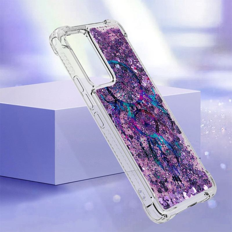 Capa Para Xiaomi 12 Lite Lantejoulas Apanhador De Sonhos