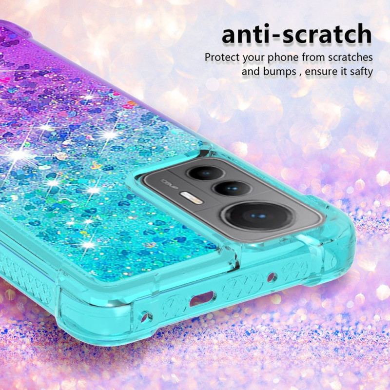 Capa Para Xiaomi 12 Lite Lantejoulas Coloridas