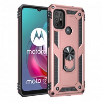 Capa De Celular Para Moto G30 / G10 Anel Premium