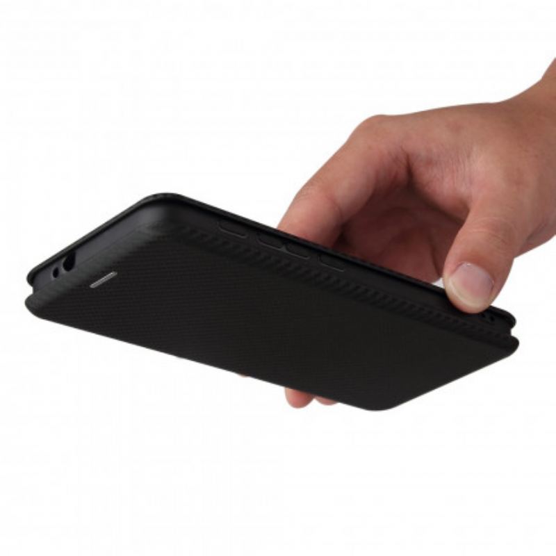 Capa De Celular Para Moto G30 / G10 Flip Silicone De Carbono Colorido
