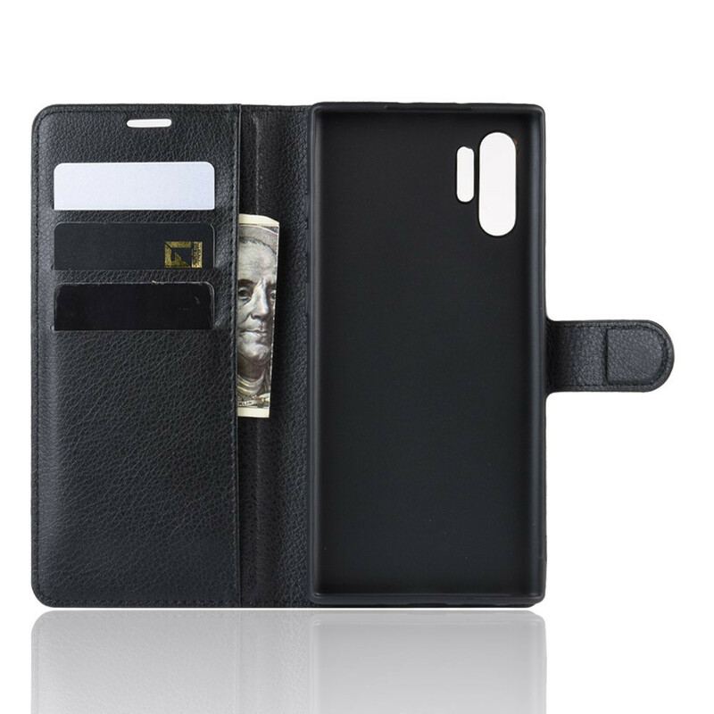 Capa Flip Para Samsung Galaxy Note 10 Plus Cores Clássicas