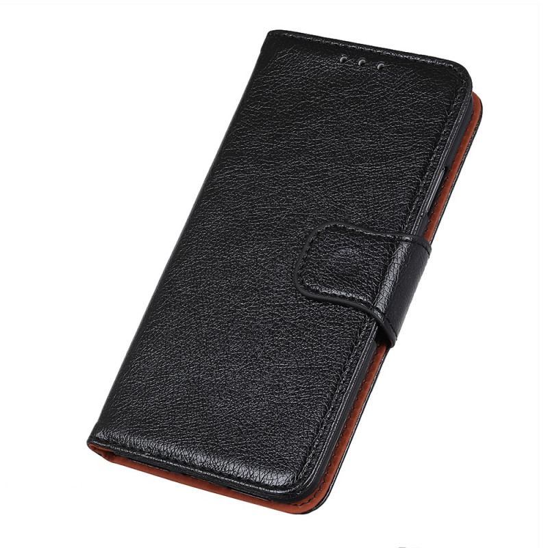 Capa De Couro Para Google Pixel 7 Couro Nappa Dividido
