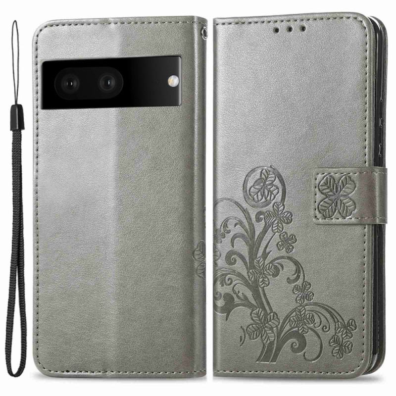 Capa Flip Para Google Pixel 7 Flores Asiáticas
