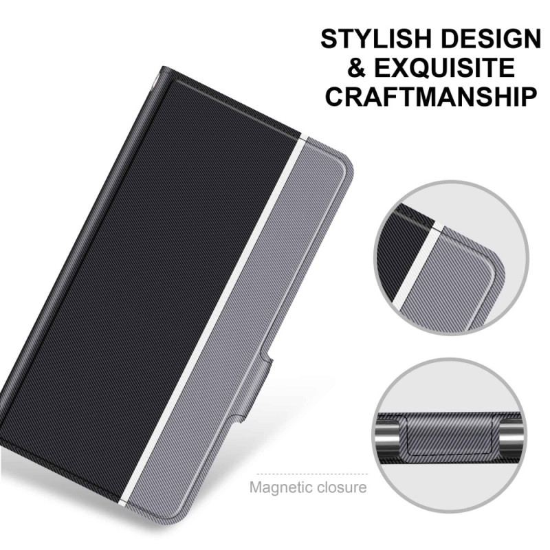 Capa Folio Para Google Pixel 7 Dois Tons