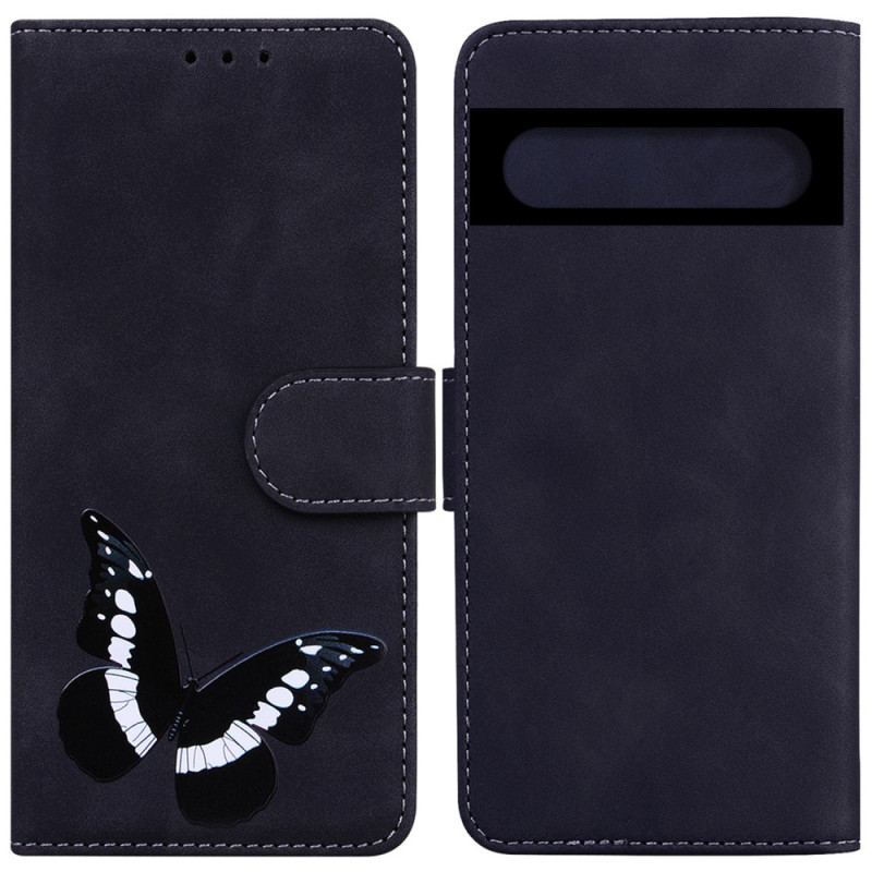 Capa Folio Para Google Pixel 7 Maravilhosa Borboleta