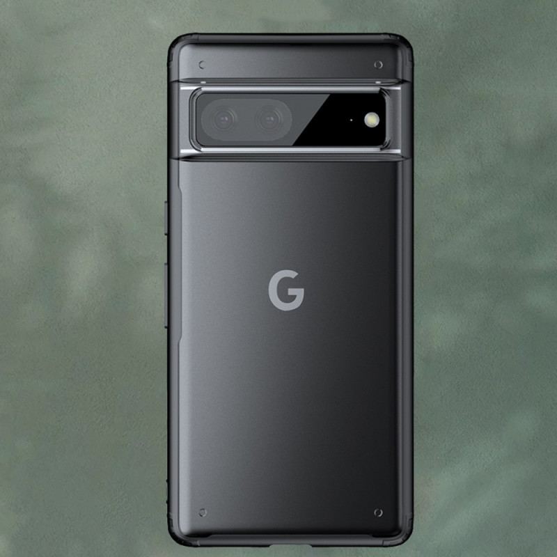Capa Para Google Pixel 7 Bordas De Silicone Translúcido