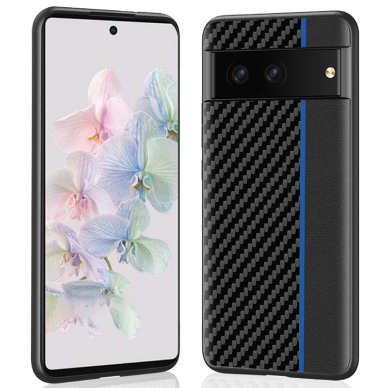 Capa Para Google Pixel 7 Linha De Fibra De Carbono
