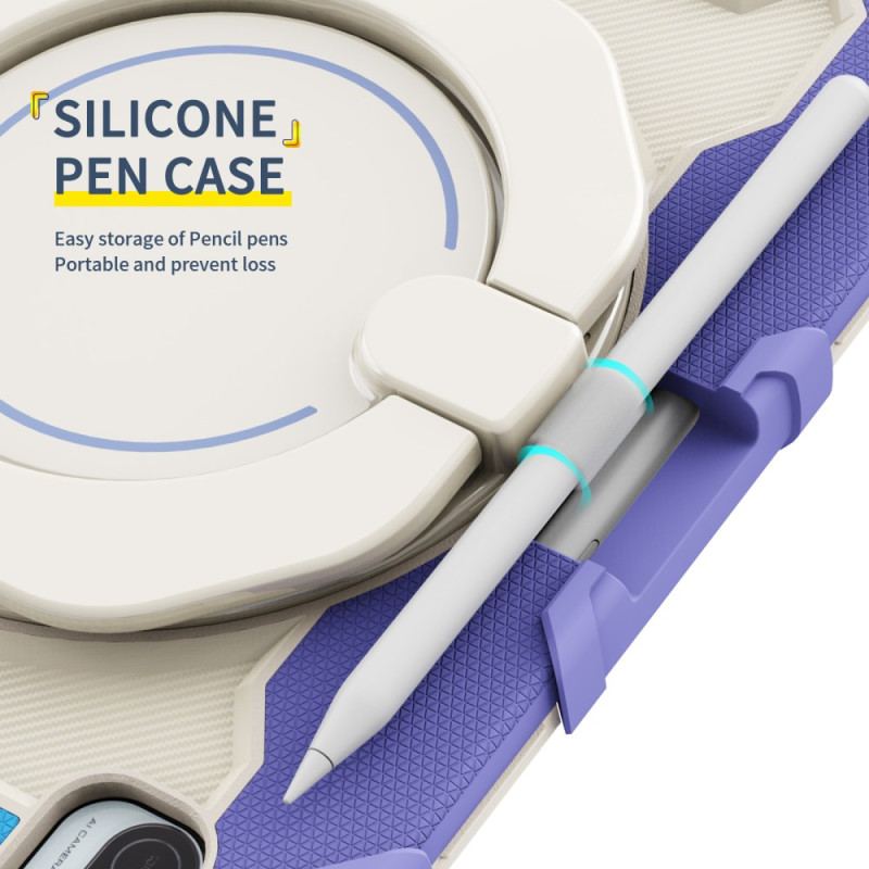 Capa Para Xiaomi Pad 5 Color Plus Com Anel