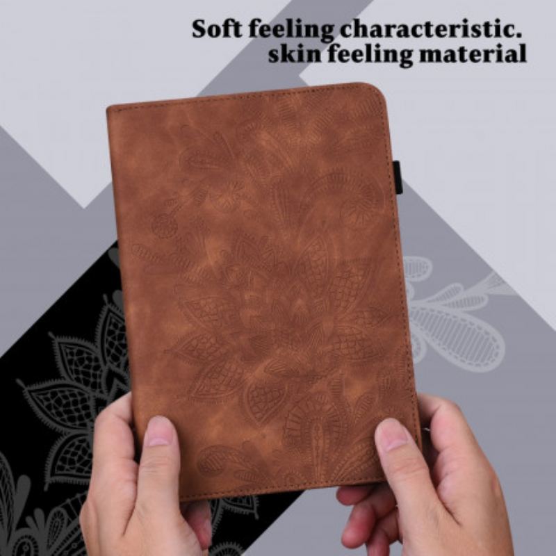 Capa Para Xiaomi Pad 5 Desenho De Flor
