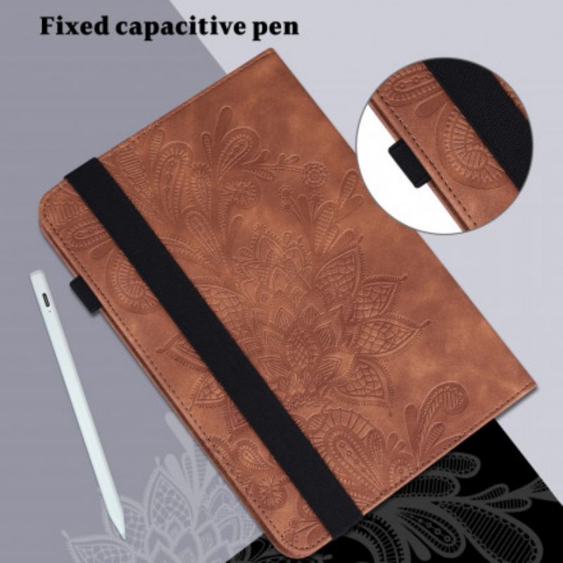 Capa Para Xiaomi Pad 5 Desenho De Flor