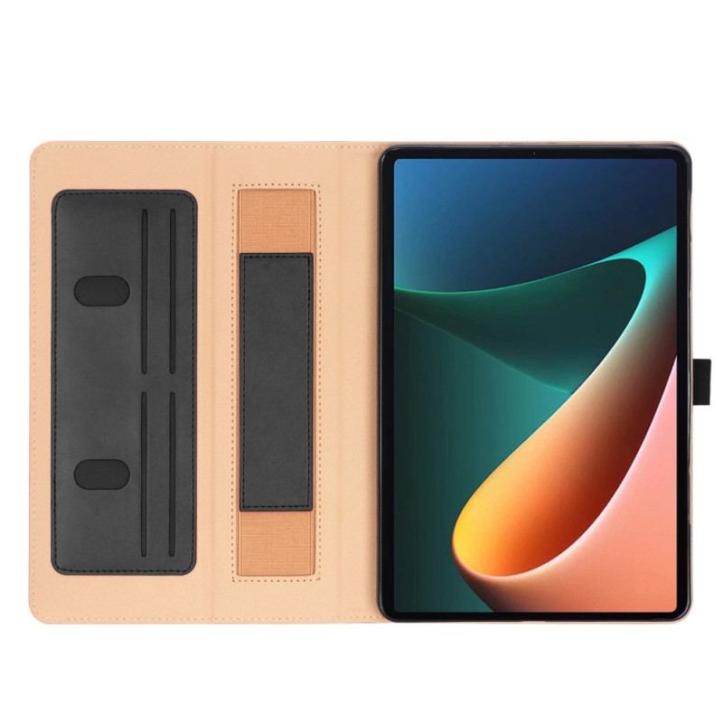 Capa Para Xiaomi Pad 5 Negócios De Couro De Estilo