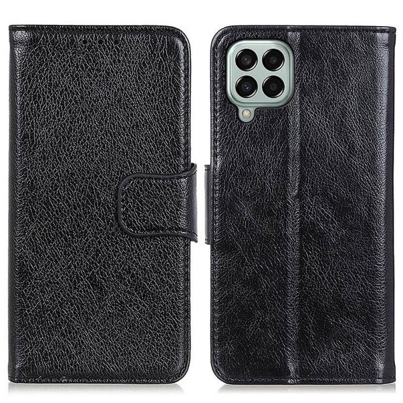 Capa De Couro Para Samsung Galaxy M33 5G Couro Napa Genuíno