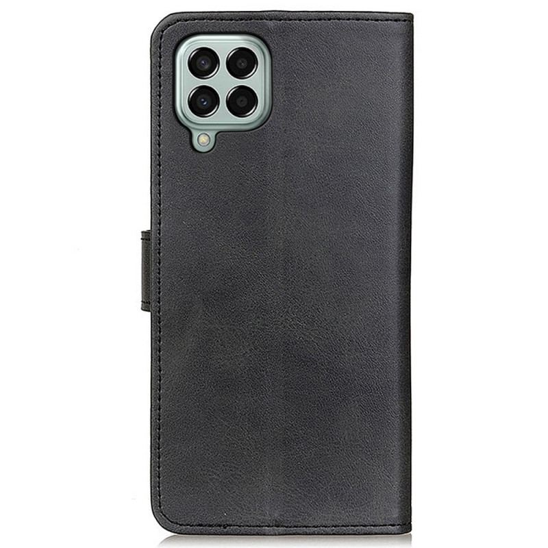 Capa Em Pele Para Samsung Galaxy M33 5G Couro Sintético Fosco