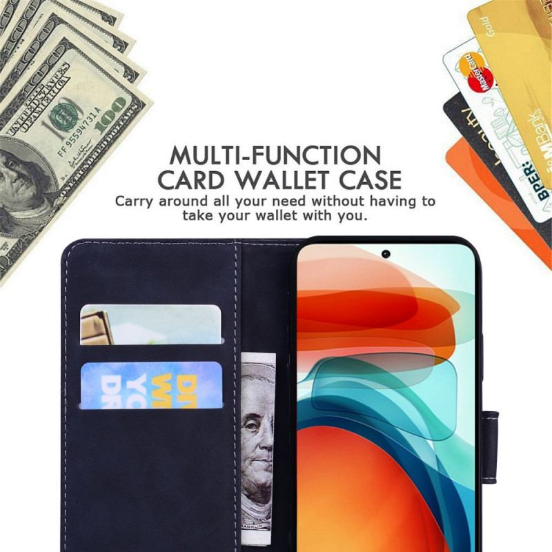 Capa Flip Para Samsung Galaxy M33 5G Borboleta