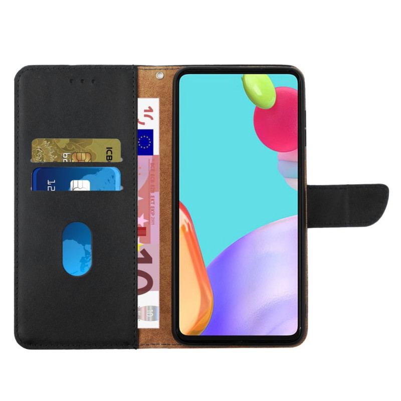 Capa Flip Para Samsung Galaxy M33 5G Couro Napa Genuíno
