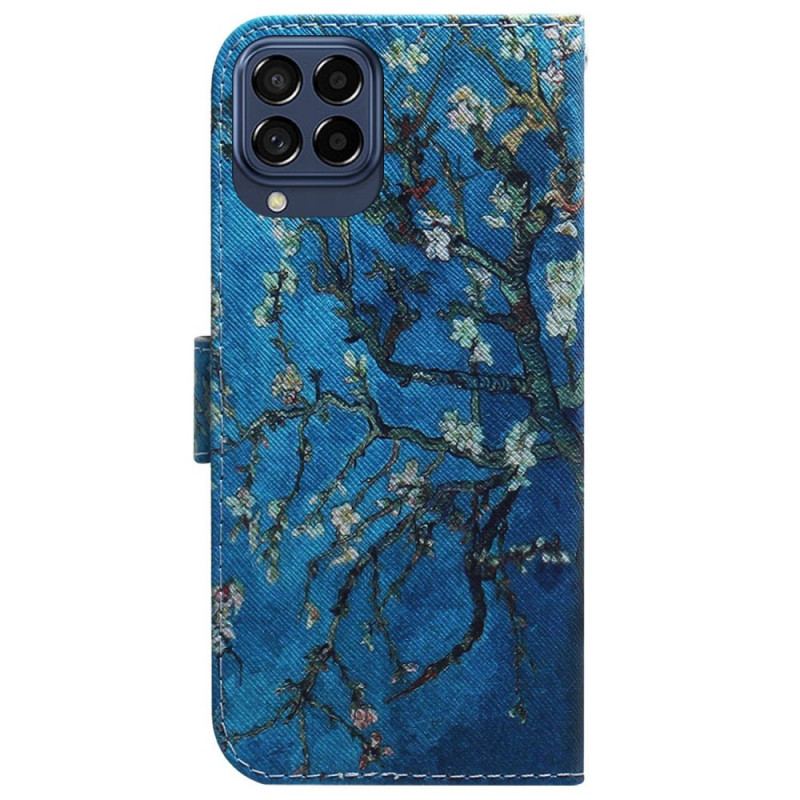 Capa Flip Para Samsung Galaxy M33 5G Ramos Floridos