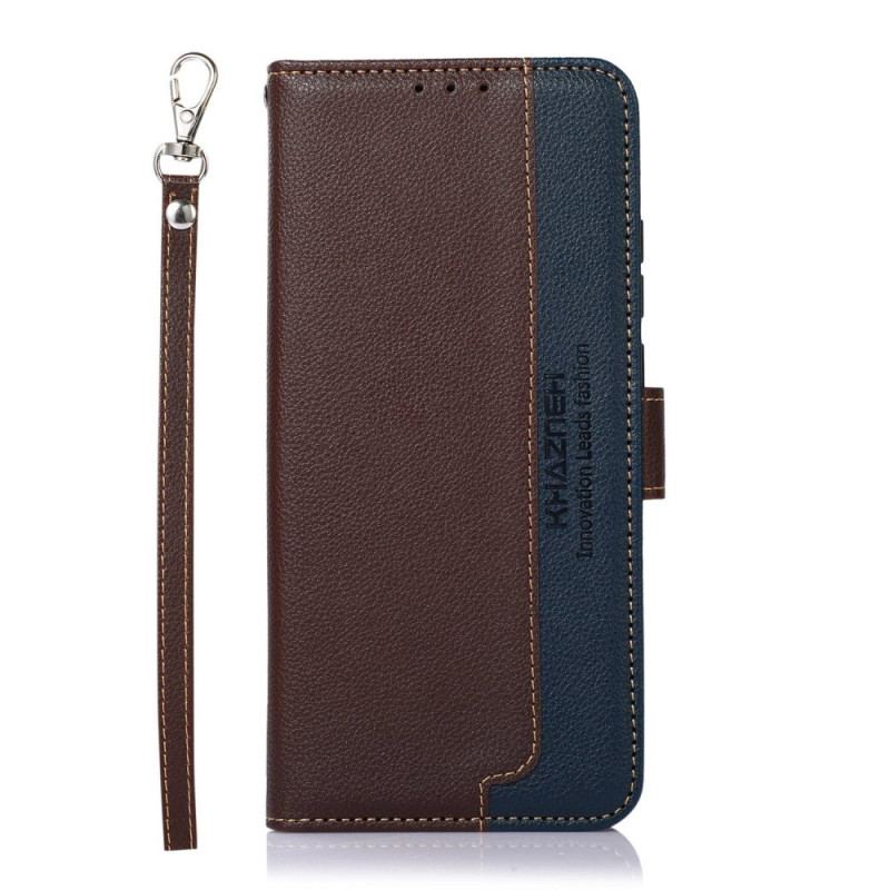 Capa Flip Para Samsung Galaxy M33 5G Rfid Estilo Lichia