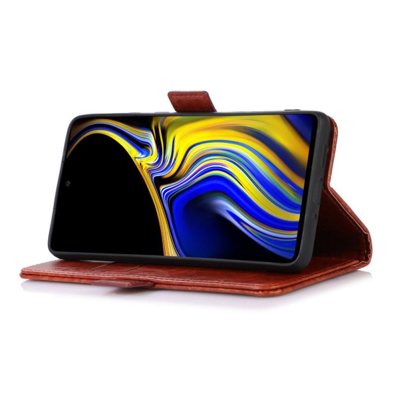 Capa Folio Para Samsung Galaxy M33 5G Clássico Estilizado