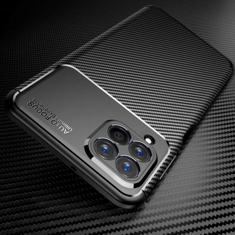 Capa Para Samsung Galaxy M33 5G Fibra De Carbono Flexível