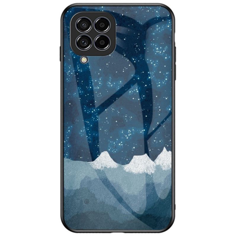 Capa Para Samsung Galaxy M33 5G Vidro Temperado Celeste
