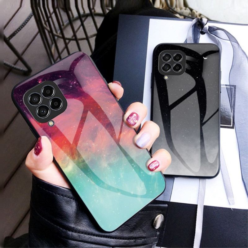 Capa Para Samsung Galaxy M33 5G Vidro Temperado Celeste
